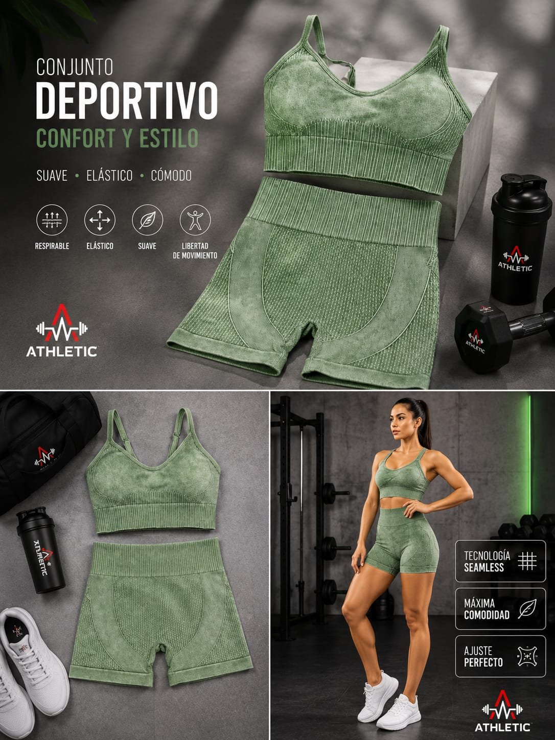 Athletic Seamless Comfort Set