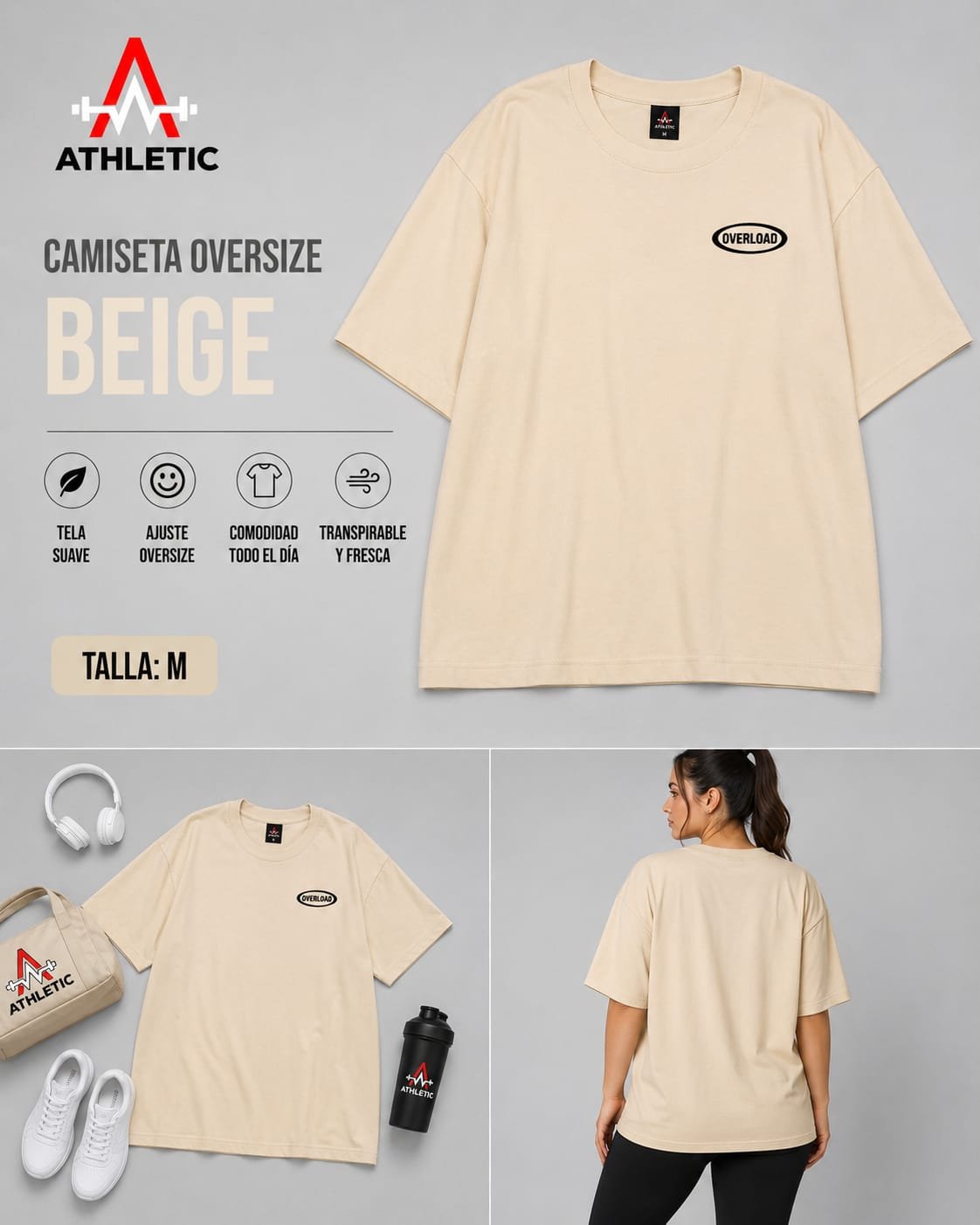 Athletic Overload Oversize Tee