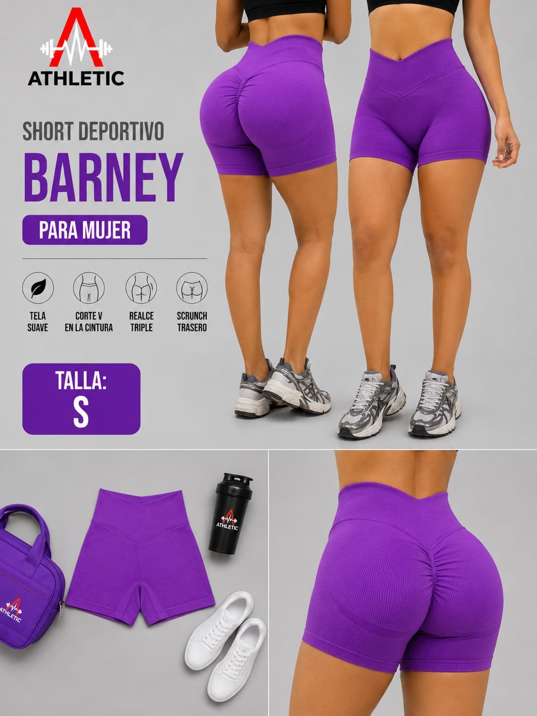 Athletic Short Deportivo