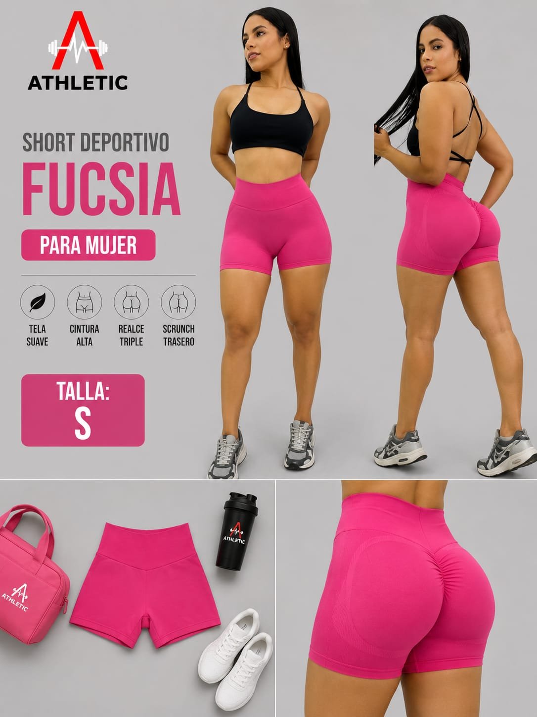 Athletic Short Deportivo Sculpt